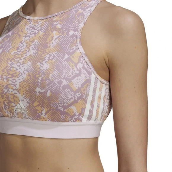 NWT | Adidas | Aeroready W LS Medium Support Training Sports Bra - Size XL DD - Picture 2 of 7